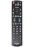 New N2QAYB00485 Replaced Remote fit for Panasonic LCD Plasma HDTV TC-L22X2 TC-L32C22 TC-L37C22 TC-L42U22 TC-P46C2 TC-P50C2 TC-P54S2 TC-P58S2 TC-P65S2 TH-37LRU20 TH-42LRU20 TH-55LRU50 TH-85PF12UK
