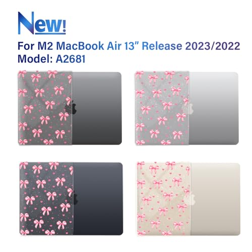 Funda MacBook Air 13 M2 carcasa rigida A3113 pelicula pantalla tipo C bow 3