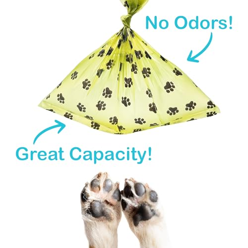 Image of Biodegradable Dog Poop Bags - Leak-Proof, Extra Thick & Eco-Friendly, 120 Unscented Bags, Strong & Tear-Resistant Waste Bags for Dogs, NEW
