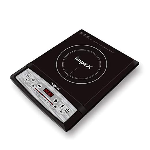 Impex OMEGA L4 1300 W Light Weight Induction Cooktop With Out Pot
