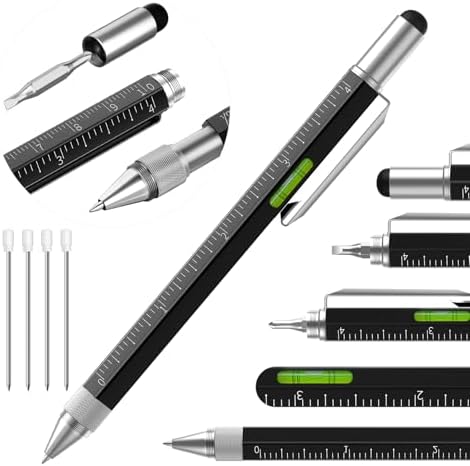 Pen Gifts for Men, Huhoo Cool Gadgets Tools Multi Tech Pen for Me...