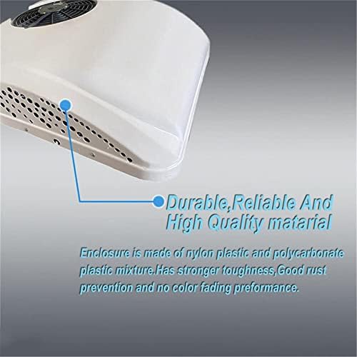 Rv Rooftop Dc Unit Motorhome Roof Air Conditioner - 12/24V Dc Cooling and Heating Solution for Vehicles - Efficient Roof-Mounted Electric Ac for Comfortable Travel,A-24V