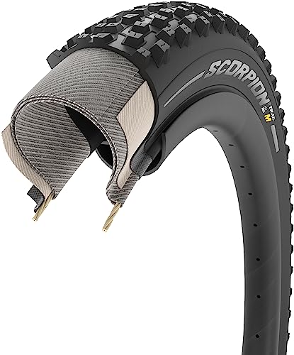 Pirelli Scorpion Trail M Mountain Bike Tire - 29 X 2.4, Tubeless Ready Clincher, Folding, Black, Prowall Mtb Casing #TOP3