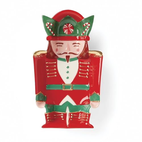 Lenox 896875 Nutcracker Dinnerware Treat Dish, 1-Piece, Christmas & Holiday Hosting