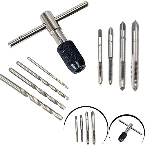 Gsyamh Machos De Roscar Manuales Conjunto Juego De Llaves De Trinquete Con Mango En T Llave De Trinquete Con Llave Trinquete Ajustable Hay 4 Tamaños Diferente Grifosy Broca, Lo Cual Es Muy Conveniente