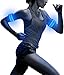 BSEEN LED Armband for Running (2-Pack) - High Visibility, Glow in Dark Safety Gear for Sports & Outdoor Activities (Blue)
