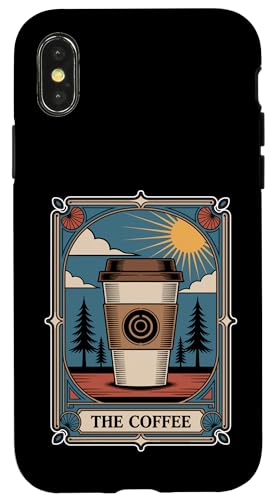 ^bgJ[h The Coffee ItBX[A R[q[ X}zP[X iPhone X/XS p