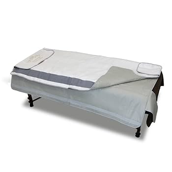 Amazon | 遠赤外線ヒートマット シルバー silver エステ 温熱