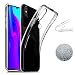Produktbild cookaR Crystal Clear ZTE Blade V10 Hülle+[2 Stück] ZTE Blade V10 Panzerglas Schutzfolie,Silikon TPU Handyhülle Schutzhülle Case Ultradünn Soft Cover -Transparent