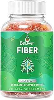 Fiber Gummies with Sugar-Free Prebiotic & High Strength Inulin - Fiber Supplement, Weight