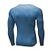 Men's Athletic Compression Shirts Long Sleeve Cool Dry Workout Running Tops Baselayer Undershirts