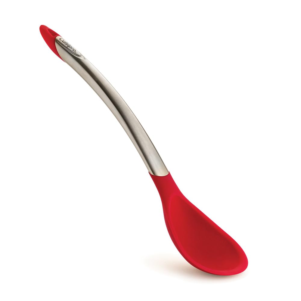 Silicone Spoon, 12-Inch, Red