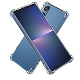 Hy+ Xperia5 V 耐衝撃 ケース SO-53D SOG12 XQ-DE44 カバー ストラップホール 米軍MIL規格 クリア 衝撃吸収ポケット内蔵 TPU ケース