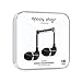 Produktbild Happy Plugs Unik Headset in-Ear, Marmor Saint Laurent schwarz