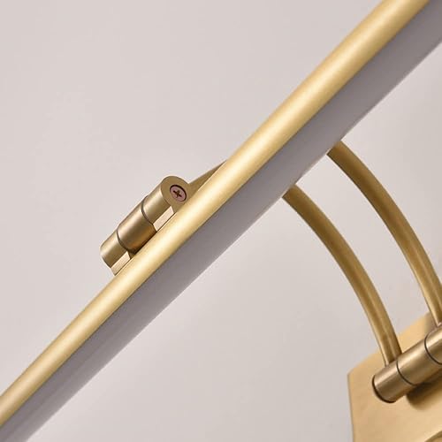 Miniatura 7 de Lámpara de pared LED ajustable de cobre para espejo de baño lámpara de tocador moderna con interruptor de cadena para UNA decoración elegante del