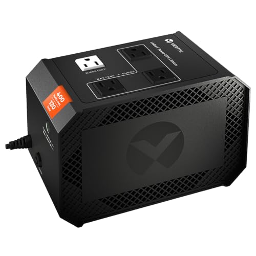 Vertiv Liebert PowerUPS 100 PUL-400LVT Lithium-Ion UPS Battery Backup 400VA - image 2