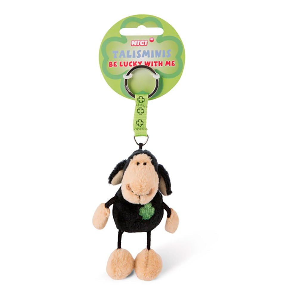 NICI Talismini Jolly Mah Beanbag brelok czarny 7 cm
