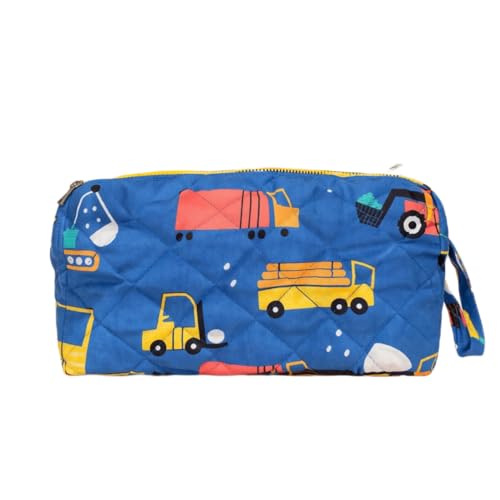 Image of Travel Organizer | Multipurpose All-in-One Compact Durable, Lightweight, Waterproof, Bag | Travel Friendly Pouch | Ideal for Stationary, Medicines, Accessory (Transport Print)