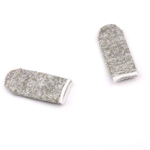 Dcolor Controlador de Juegos MóVil de 100 Piezas, Juegos de Mangas para Dedos, Juego de Dedos con Pantalla de Prensa Completa, Transpirable, Reutilizable y Antisudor