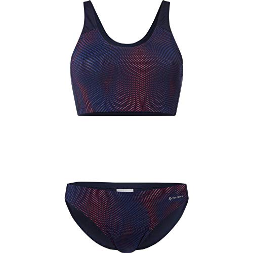TECNOPRO Tankini Renata Bikini, Navy Dark/AOP, 36 pour Femmes Cover