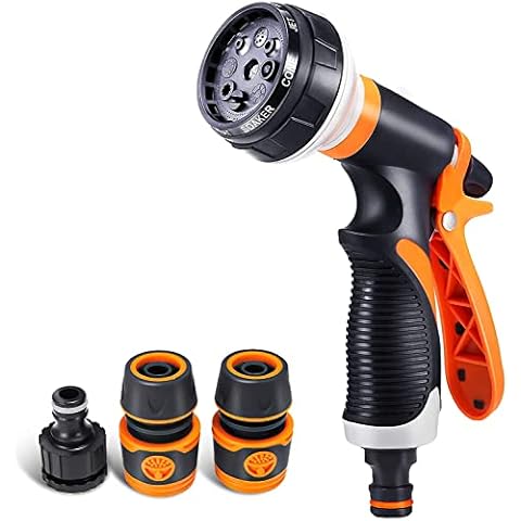 Cookey™ Hose Pipe Spray Gun with 8 Patterns Cover