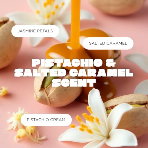 Image of Cake Beauty Hair & Body Mist, The Finishing Touch - Pistachio & Salted Caramel Scent - Infused with Vitamin E & Argan Oil - For All Skin & Hair Types 2 Pack