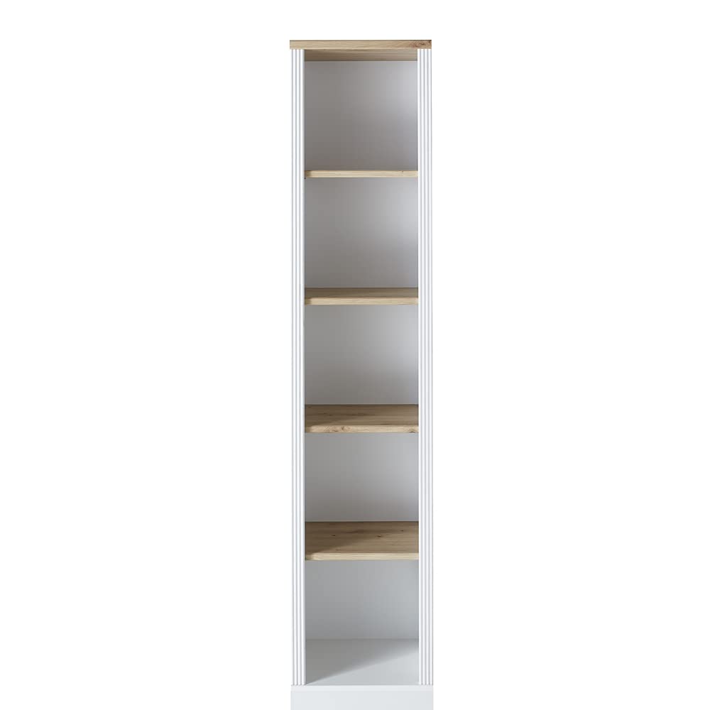 Lomadox Büro Aktenschrank Kombination Pinie hell Artisan Eiche