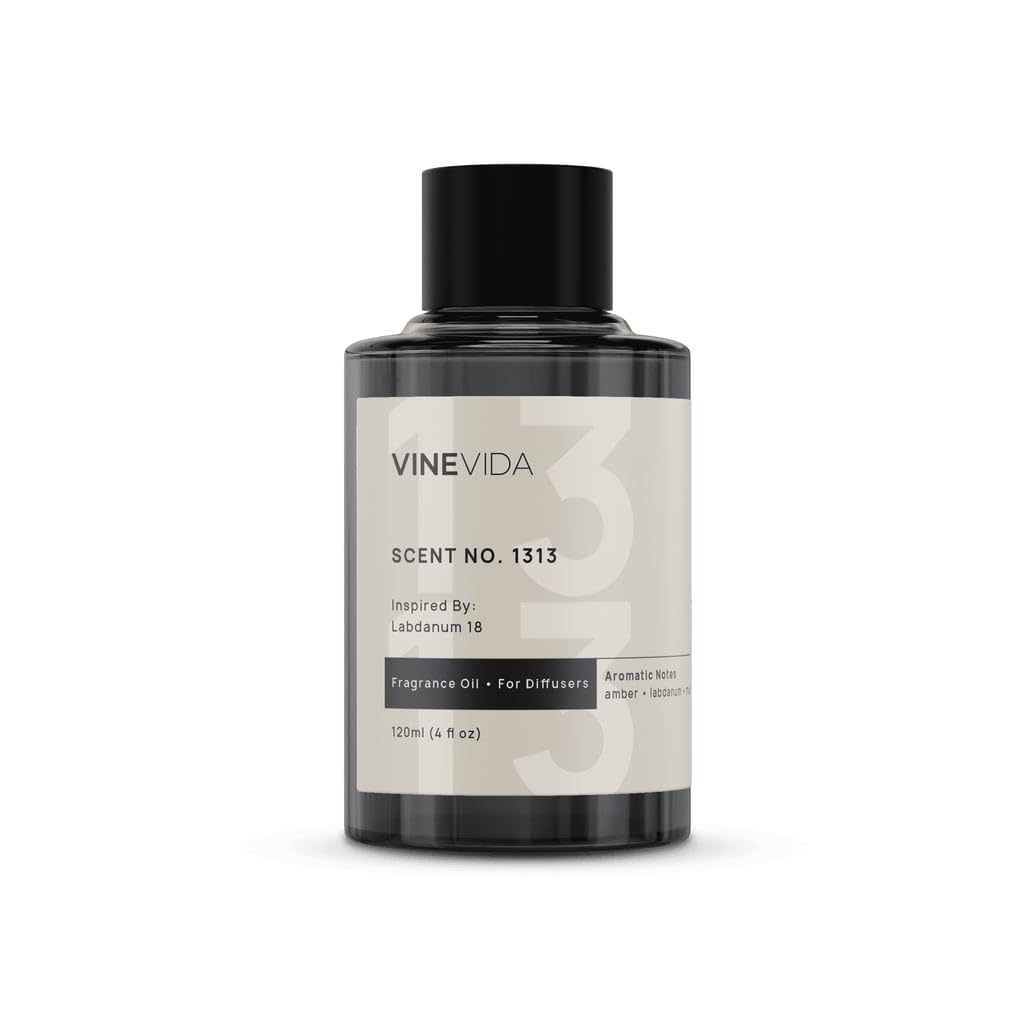 VINEVIDA [4 Oz] Inspired by: Labdanum 18; Diffuser Oil Refill | Premium Scent Diffuser Oil for Home