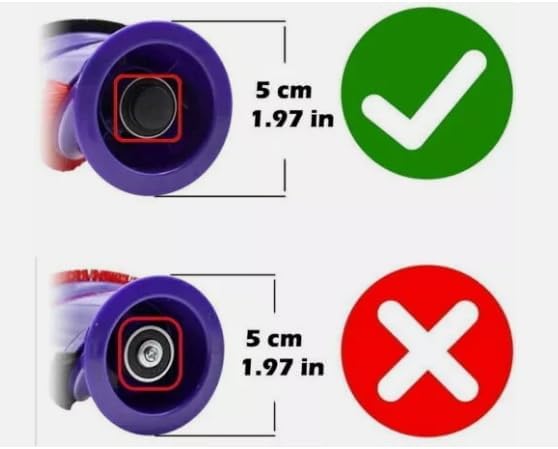 Roller Brush Bar Replacement Compatible with Dyson DC59 V6 V7 V8 V10 V11 Vacuum Cleaner