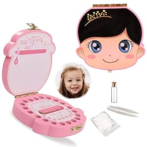 Tanddoos melktanden, tanddoos, tanddoos, tanddoosje, tanddoosjes voor kinderen, tandfee geschenk tandbox voor melktanden…