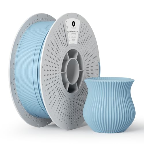 kexcelled Glass Fiber PETG GF Filament 1.75mm +/- 0.03mm, 1kg, Pale Blue