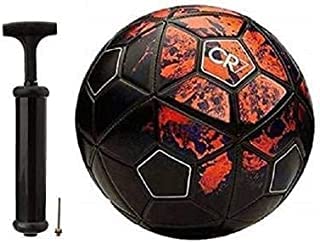 PRISAMX PVC Football 2022 Football with Pump Size 5 for Outdoor Football - Size: 5 (Pack of 1) (Color - White) (CR7 Football) (B0C34585VJ) Amazon Price History, Amazon Price Tracker