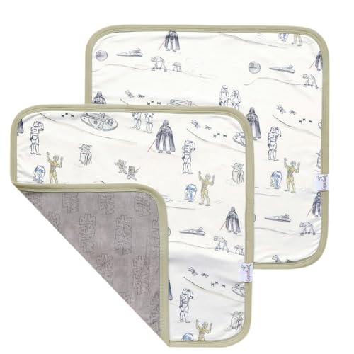Image of Copper Pearl 3-Layer Knit Security Blanket Set Sized 16 inch x 16 inch 2-Pack Tatooine