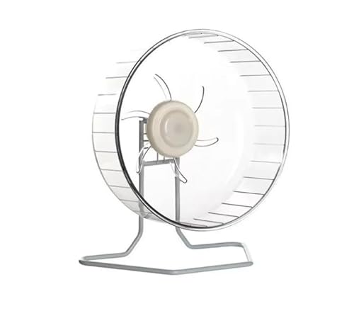 ハムスター 回し車 静か ハムスター おもちゃ サイレントホイール フライングソーサー ハムスター まわし車 小動物用 チンチラ ストレス解消 ハリネズミ ケージ アクセサリー 置き型 ペット用品 理想的な遊び場 (直径16cm)