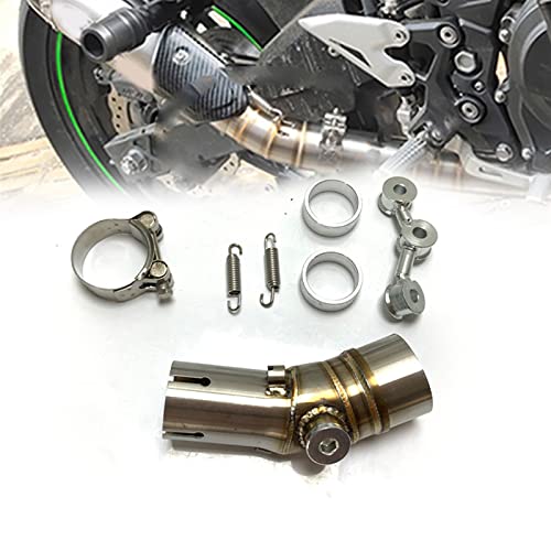 Échappement Kawasaki Z650 et Versys 650 tube de raccordement en acier inoxydable de course