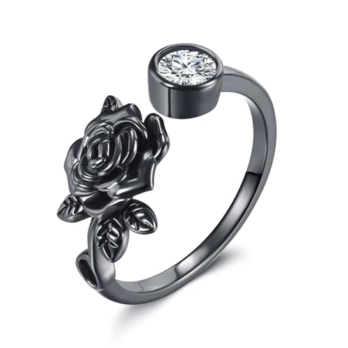 Cross Moissanite Ring Sterling Silver Lab Created Diamond True Love Waits Finger Ring Crucifix Jewelry Gifts for Women