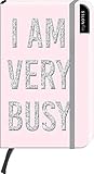 myNOTES I AM VERY BUSY - Notizbuch im Pocketformat für Träume, Pläne und Ideen