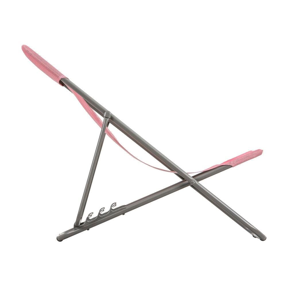 Lafuma - Transat Jardin Pliant Multi-Positions : Largeur 58 cm