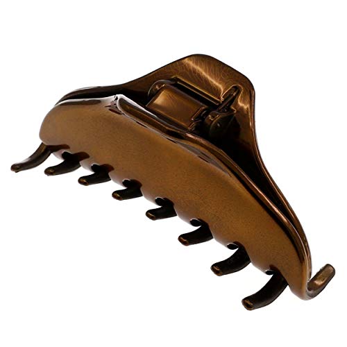 Camila Paris CP2599 French Hair Clip for Women, Bronze, Girls Hair Claw Clips Jaw Fashion Durable and Styling Hair Accessories for Women, Strong Hold No Slip Grip, Made in France