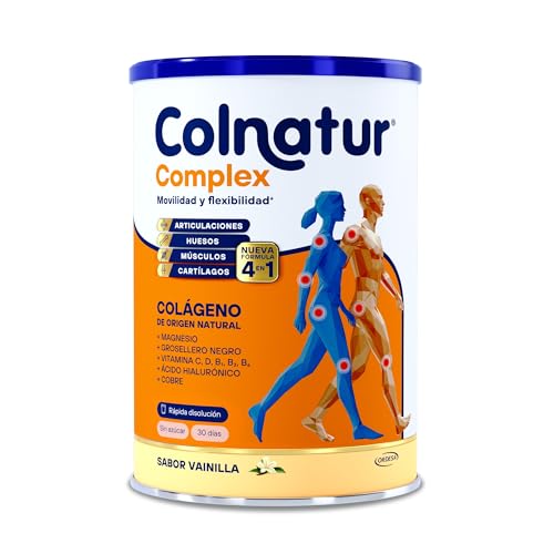Colnatur Complex Vainilla | 330g | Colágeno con Magnesio y Vitamina C para Músculos y Articulaciones