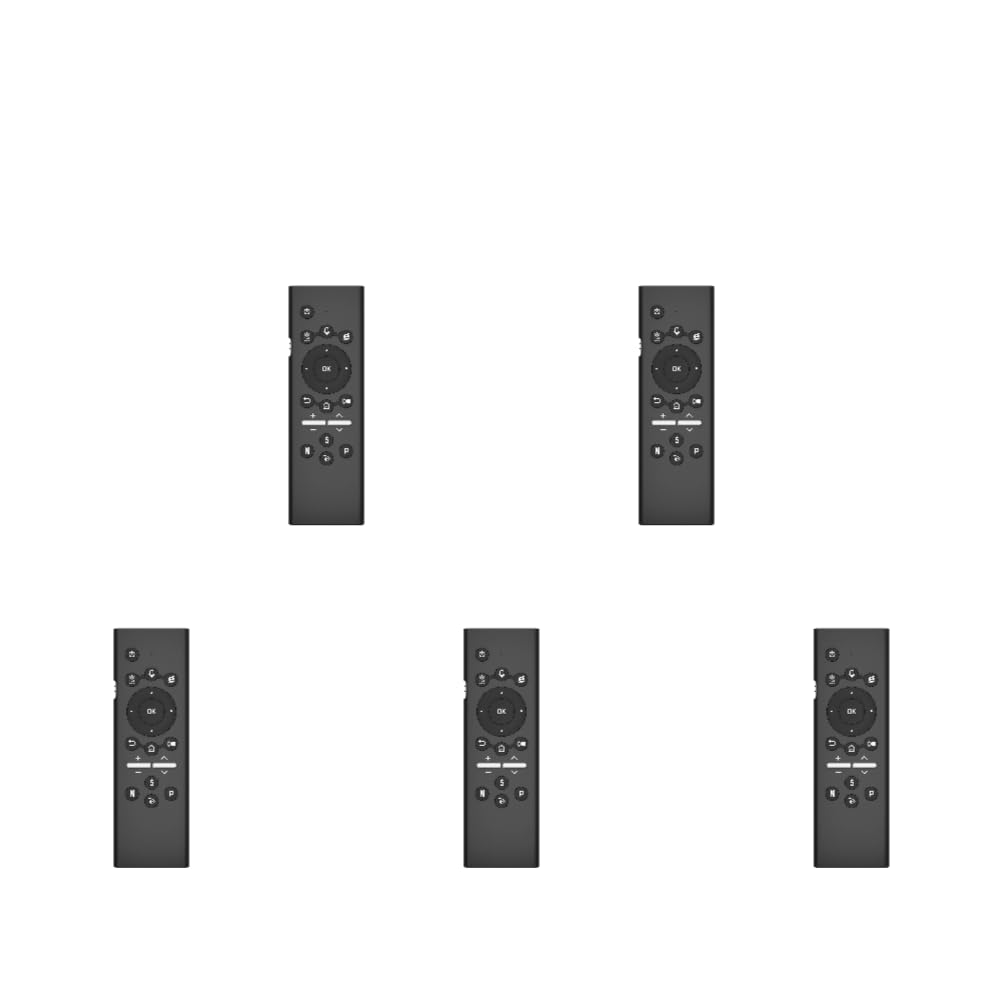 Set de 5 mandos universales para Smart TV de Smsung con Teclado retroiluminado, ratón inalámbrico de Aire, Control Remoto Inteligente por Voz, compatibles con televisores de 2019 a 2024