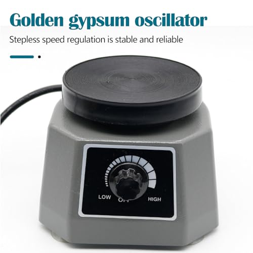 Placa vibratoria de yeso 220V 100W con velocidad ajustable 4