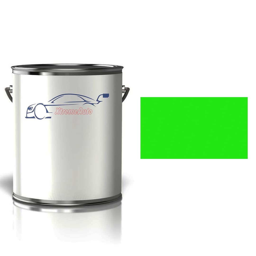 Xtremeauto RAL 6037 Pure Green 250ml RAL Paint Tin/Can Satin Finish Paint DIY Indoor/Outdoor Perfect Finish Quick Dry Arts, Crafts, Furniture, Home, Garden