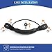 Anndason 2 Pcs Black Kayak Canoe Boat Side Mount Carry Handles/Paddle Park Kayak Handles and Hardwares