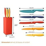 Zoom IMG-2 masterchef set coltelli da cucina Zoom IMG-2 masterchef set coltelli da cucina