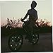 tddouck Bike Wheel Spokes Luminous Colorful Beads Clip Bike Decoration Accessory 72pcsBike