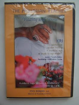 DVD The Aquarian Teacher ~ Vitality and Stress (Vol 1) Kundalini Yoga Book