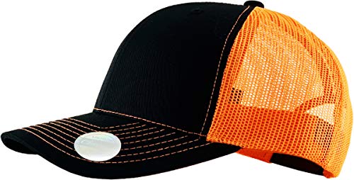 Image of Classic 6 Panel Cotton Twill Mesh Trucker Cap Hat Adjustable Snapback Hat