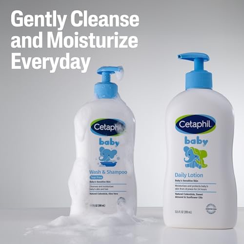 Cetaphil 2-in-1 Baby Shampoo & Body Wash, Tear Free, Calendula, 7.8 Fl Oz - 4