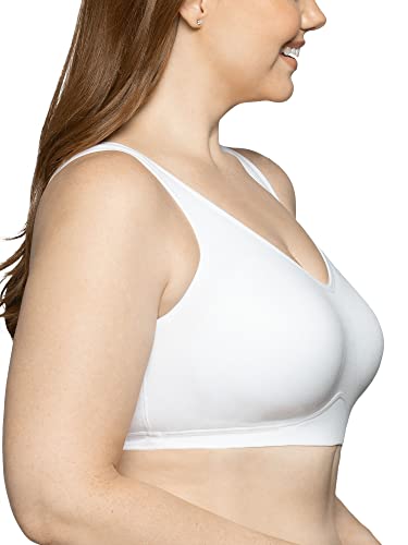 Image of Vanity Fair Women's Wireless Beyond Comfort Bra with Seamless Back (34B-44DD)